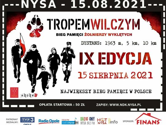 15 sierpnia rusza Bieg Tropem Wilczym