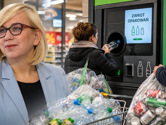 5 miliardów butelek i puszek wróciło do sklepów. Rok z system kaucyjnym