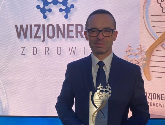 Artur Kamiński uhonorowany nagrodą „WIZJONERSKI MANAGER ZDROWIA 2024”