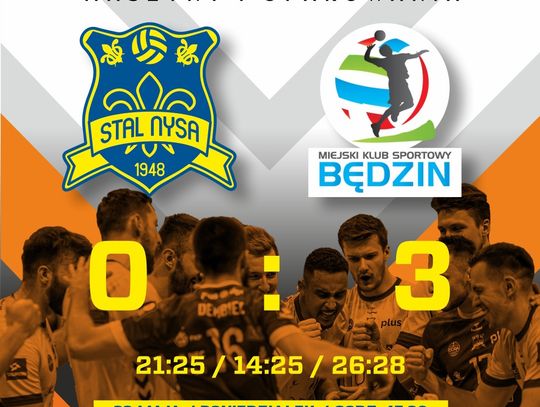 Będzin popsuł świętowanie. Stal przegrywa 0:3