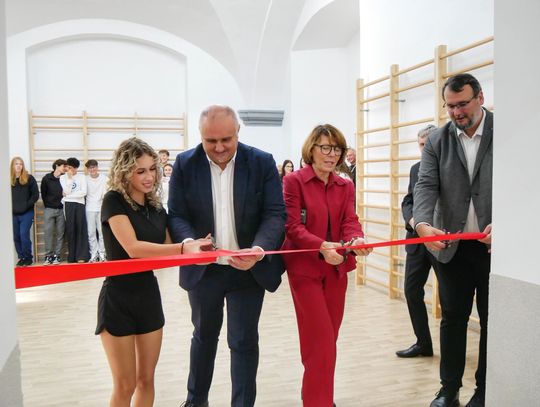 Carolinum w Nysie po remontach. Odnowiono salę gimnastyczną i siłownię