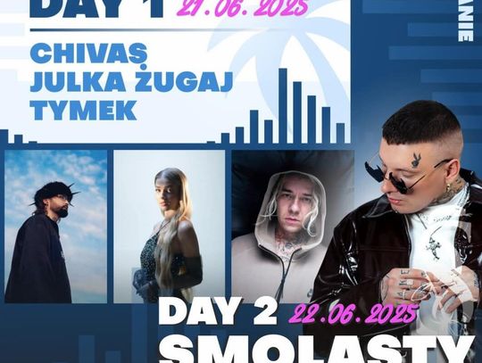 Chivas, Julka Żugaj i Tymek rozkręcą BEACH WAVE FESTIVAL 2025 w Akwa Marina!