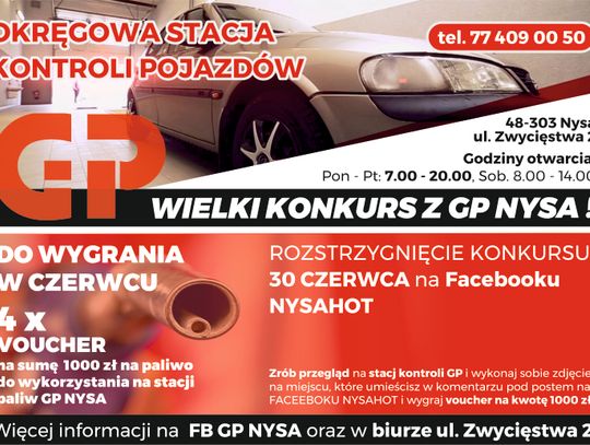 Do wygrania bony na paliwo na 4 tys.!