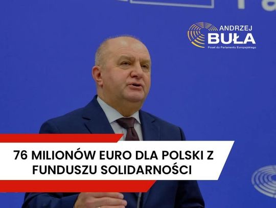 Dobre wieści z Parlamentu Europejskiego! 76 milionów euro dla Polski