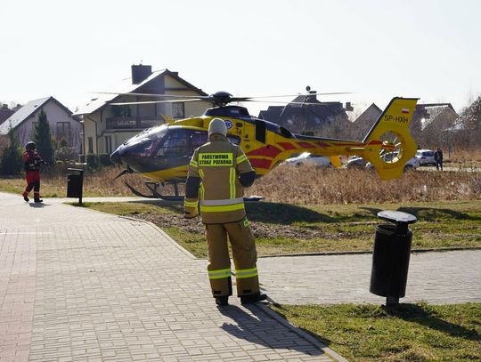 Dramatyczne wydarzenia w Goszowicach. Konieczna była reanimacja mężczyzny