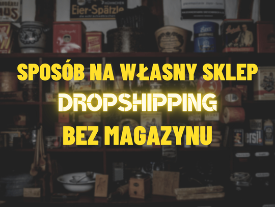 Dropshipping - sposób na własny sklep bez magazynu