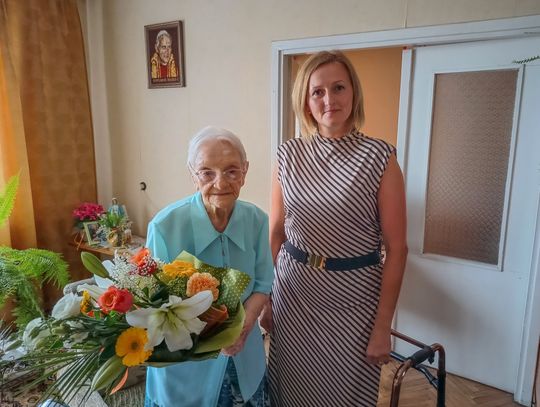 Emerytowana pracownica Grupy Azoty ZAK obchodziła 102. urodziny!