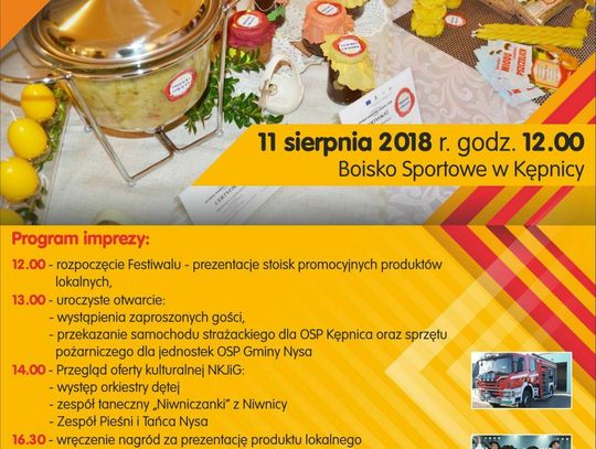 Festiwal produktów lokalnych