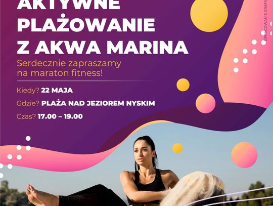 Fitness na plaży!