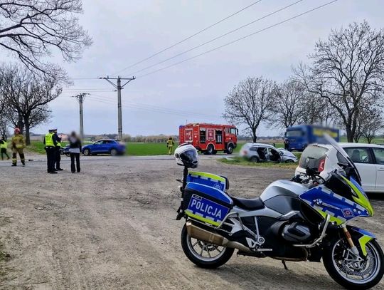 Groźne zderzenie na trasie Goświnowice – Grądy. Dwie osoby w szpitalu Groźne zderzenie na trasie Goświnowice – Grądy. Dwie osoby w szpitalu