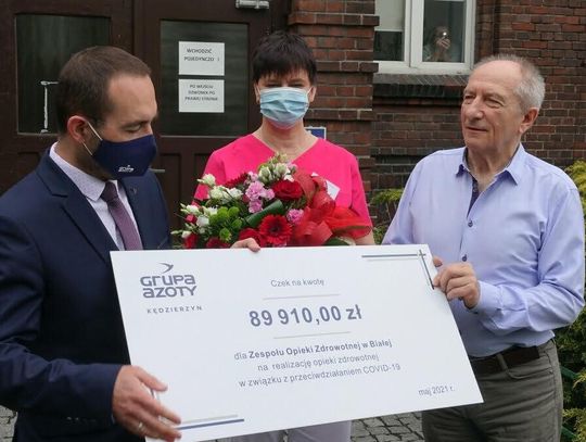 Grupy Azoty pomaga placówkom medycznym