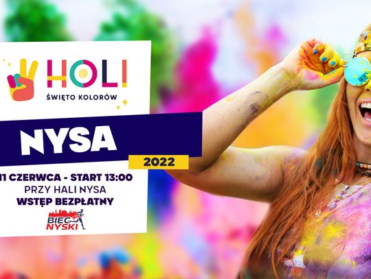 Holi Święto Kolorów ponownie w Nysie!