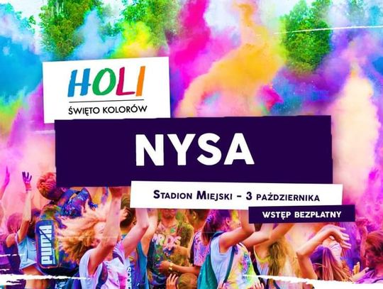 Holi Święto Kolorów w październiku w Nysie!