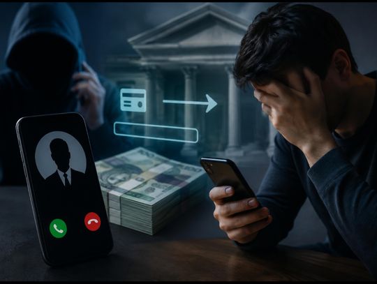 Jeden telefon i stracił 85 tysięcy złotych. 29-latek ofiarą oszustów