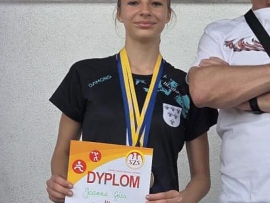 Joanna Giża z SP3 w Nysie mistrzynią województwa!