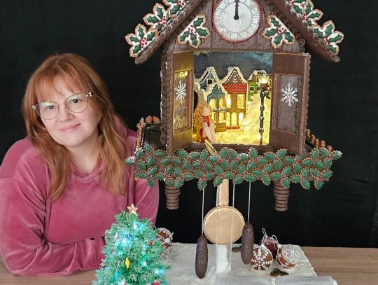 Jola Szydłowska z pierwszym miejscem w ogólnopolskim konkursie „Najlepszy Domek z Piernika”