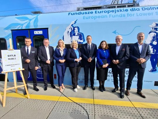 Koleje Dolnośląskie z unijnym dofinansowaniem na nowoczesne pociągi
