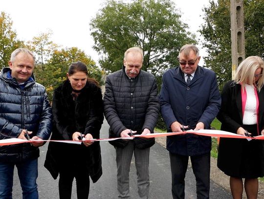 Kolejna droga w Gminie Otmuchów wyremontowana