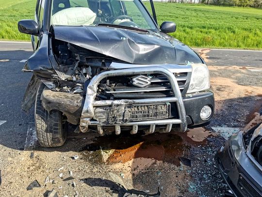 Kolejny wypadek w regionie. Kobieta trafiła do szpitala