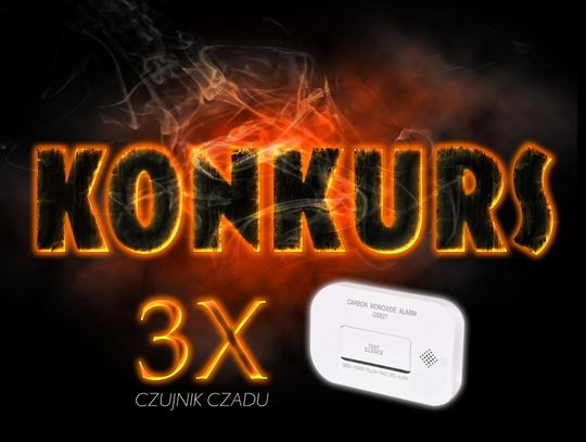 Konkurs - do wygrania 3 czujniki czadu