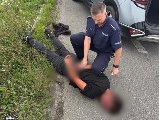 Koszmar w pracy! Nożownik z powiatu nyskiego rzucił się na żonę