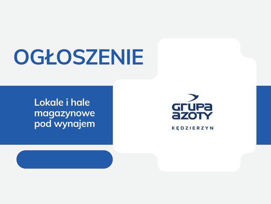 Lokale i hale magazynowe pod wynajem