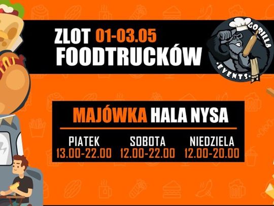 Majówka i… food trucki