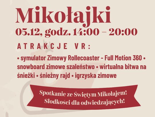 Mikołajki pełne atrakcji w Dekadzie! Już 5 grudnia świąteczne atrakcje dla odwiedzających