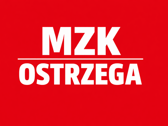 MZK Nysa ostrzega pasażerów