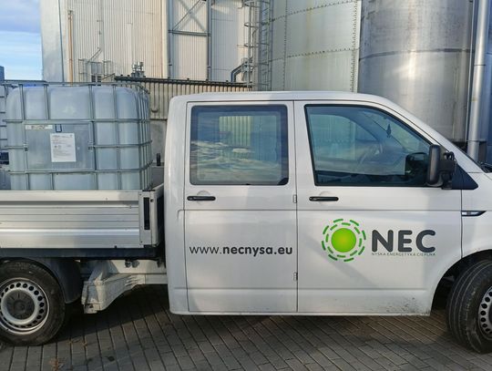 NEC przywraca w Nysie ciepłą wodę dzięki Bioagrze