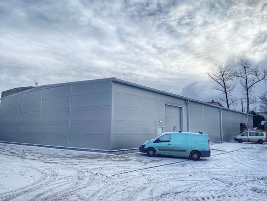 Nowa hala magazynowa w Powiecie Nyskim Nowa hala magazynowa w Powiecie Nyskim