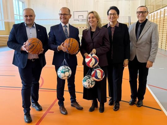 Nowa sala gimnastyczna w Zespole Szkół Technicznych. Uczniowie zyskają nowoczesną przestrzeń do sportu