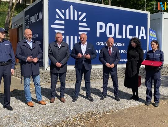 Nowy posterunek nad Jeziorem Nyskim. Policjanci wodni gotowi na sezon