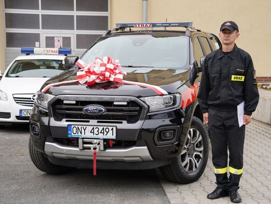 Nowy samochód dla nyskich strażaków!