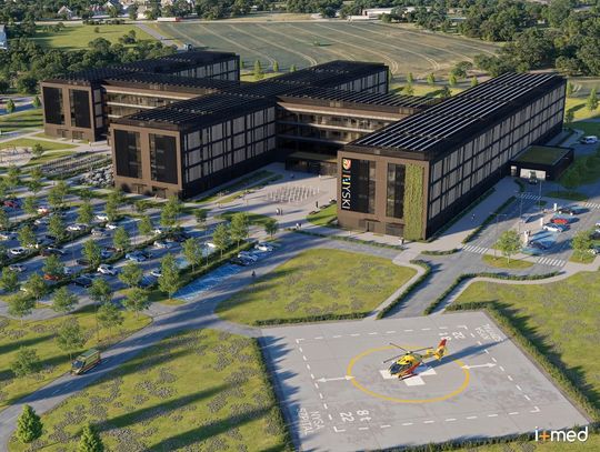 Nowy szpital w Nysie - zobacz wizualizacje