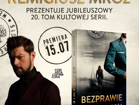 Od dziś w Empiku 20 tom Bezprawia R. Mroza
