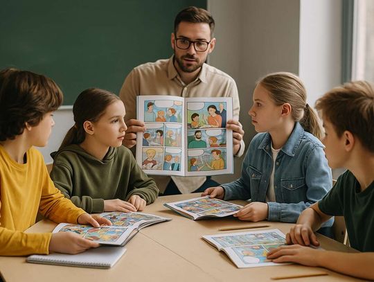 Od szkoły po muzeum – komiks w edukacji młodzieży