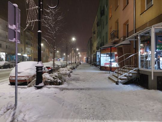 Ostrzeżenie meteorologiczne! Intensywne opady śniegu