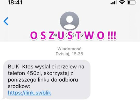 Oszuści znowu wykorzystują BLIK-a. Uwaga na fałszywe SMS-y!