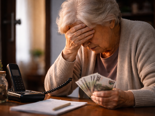 Oszustwo „na wnuczka”. 88-latka straciła pieniądze! Oszustwo „na wnuczka”. 88-latka straciła pieniądze!