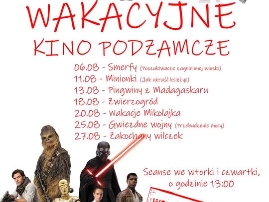 Otmuchów zaprasza do wakacyjnego kina