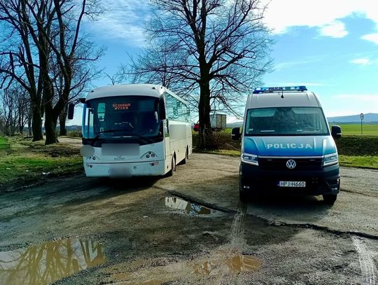 Pijany w sztok kierowca autobusu zatrzymany