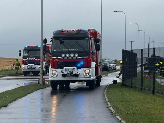 Podtopienia na terenie powiatu nyskiego