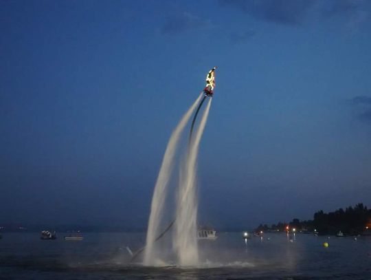 Pokazy flyboardu i pole dance nad Jeziorem Nyskim!