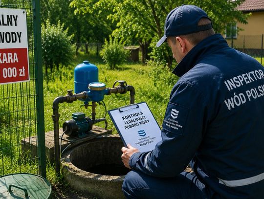 Polacy coraz częściej pobierają wodę nielegalnie. Wody Polskie sypią wysokimi karami