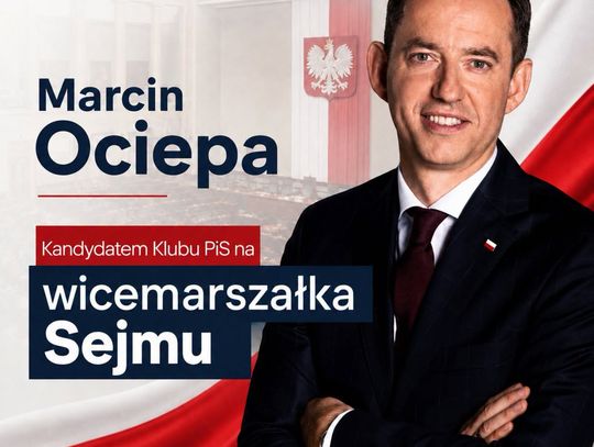 Poseł Marcin Ociepa z Opola nowym wicemarszałkiem Sejmu? To nowy pomysł PiS