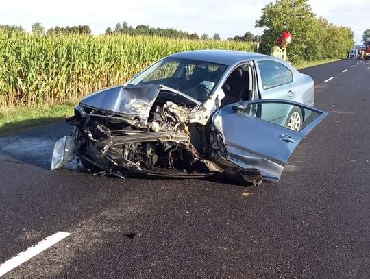 Poważny wypadek na trasie Paczków - Javornik