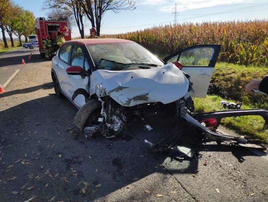 Poważny wypadek w regionie. Droga zablokowana