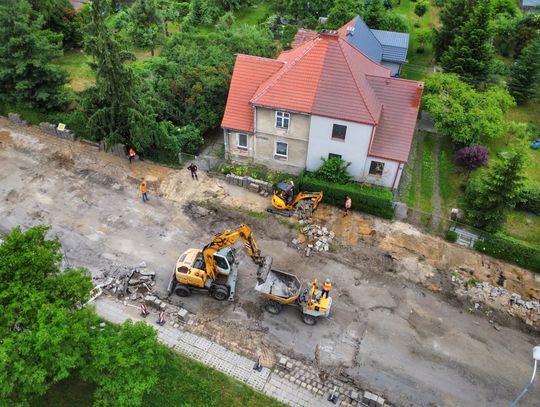 Powiat Nyski modernizuje ul. Prusa. Prace potrwają do końca 2026 roku
