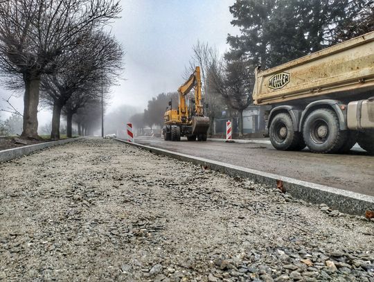 Przebudowa ulic idzie pełną parą